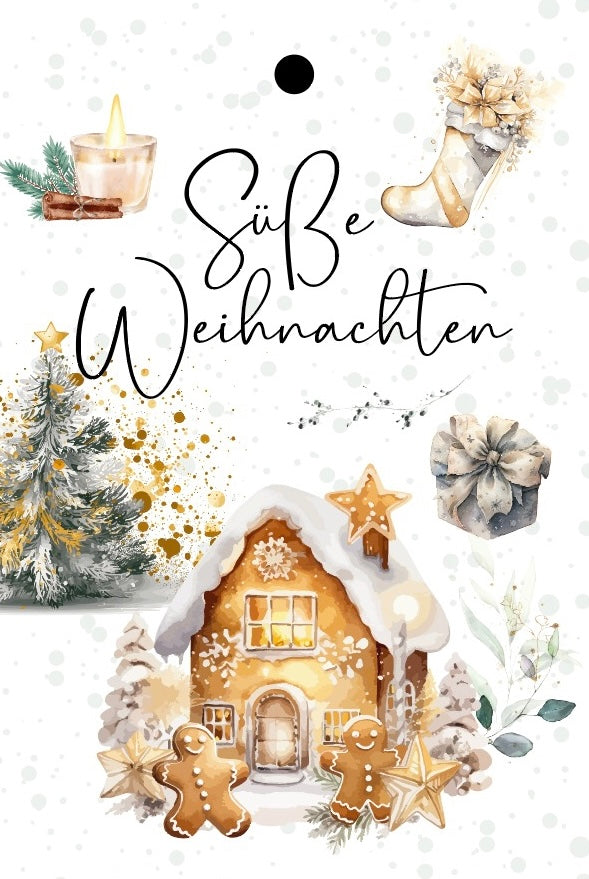 Anhänger •Vintage Wonderland - Süße Weihnachten • Stück