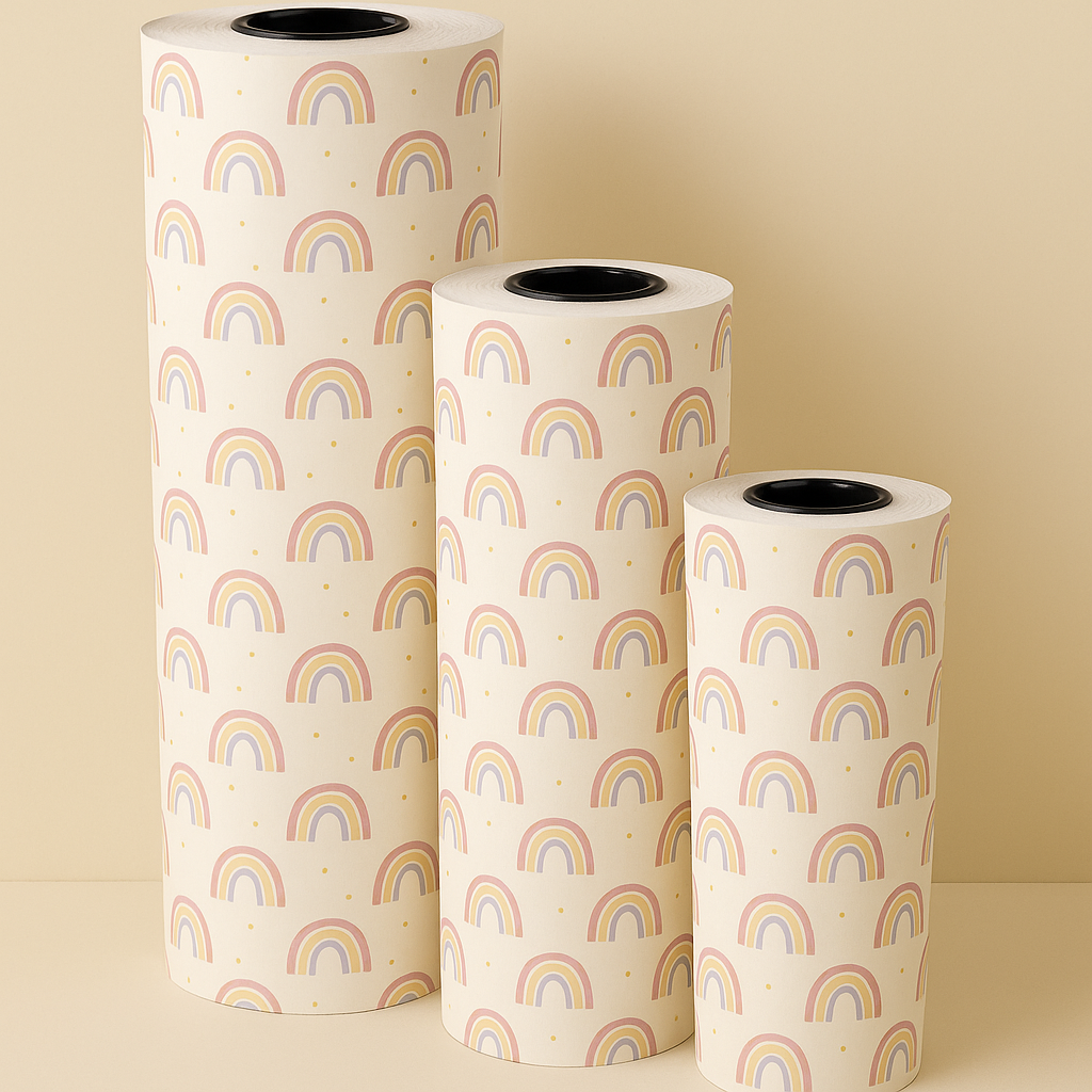 Seidenpapier Rolle Regenbogen