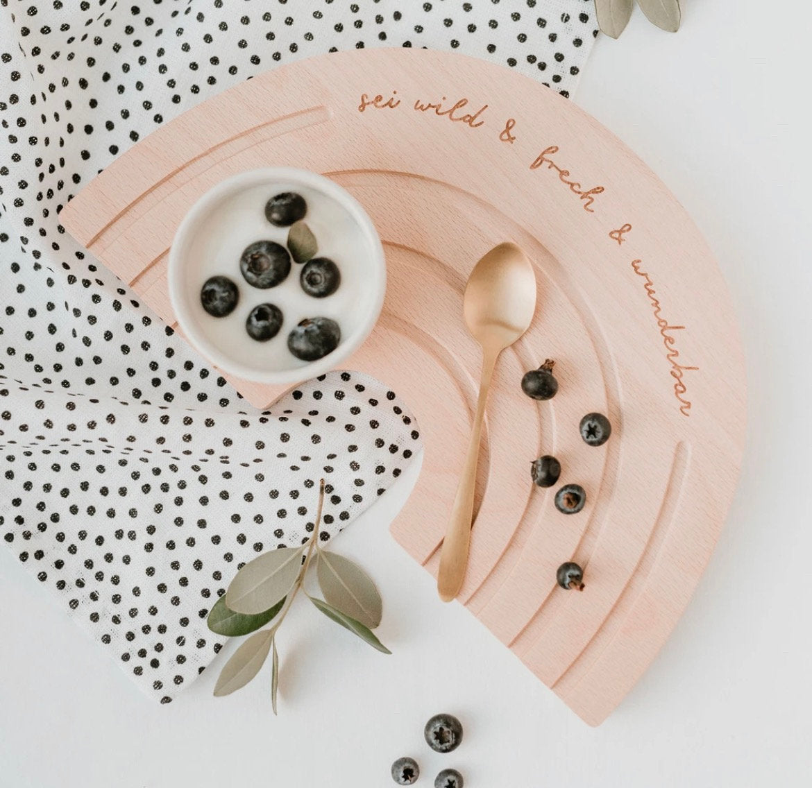 FRÜHSTÜCKSBRETTCHEN Regenbogen