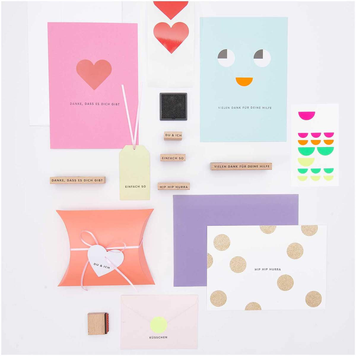 Stempelset 31-teilig