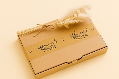 Papierklebeband 50 mm x 55 m • öffnen & FREUEN •