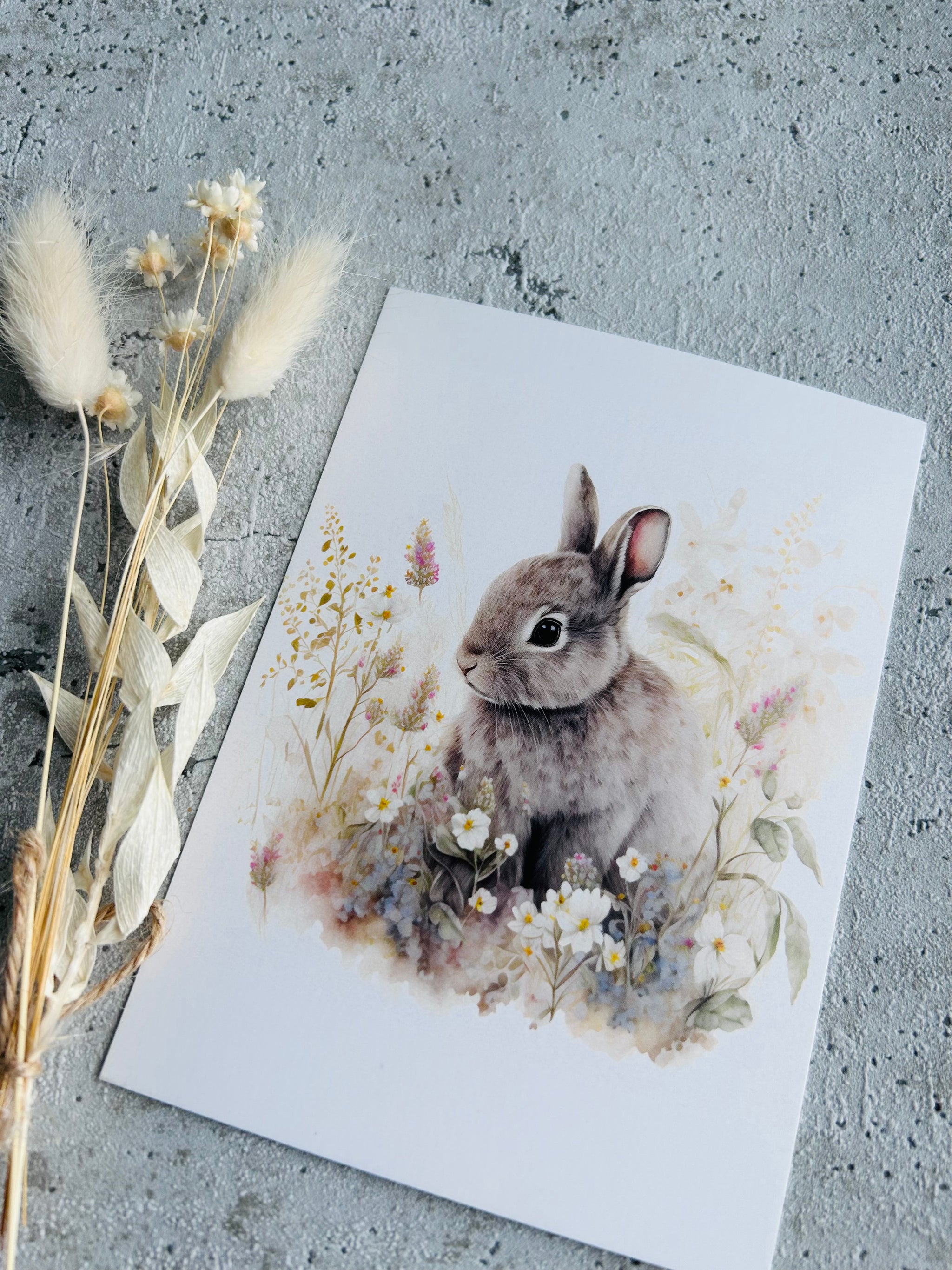 Osterkarte  • BOHO Ostern • Aquarell