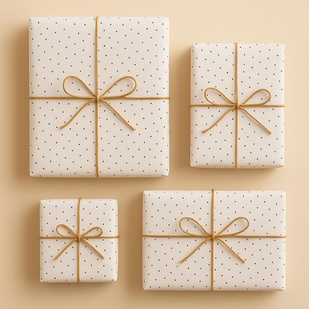 Seidenpapierblätter 50x35cm Punkte