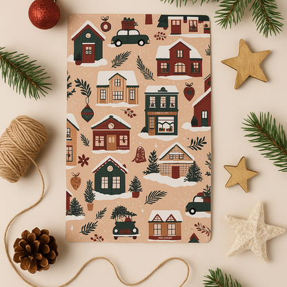 Papier Taschen  • Weihnachtsdorf •10 Stk