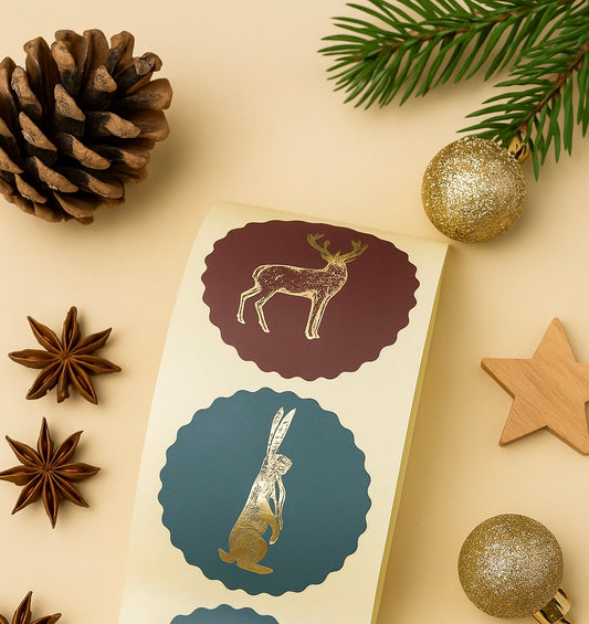 Sticker • waldtiere •  10 Stk