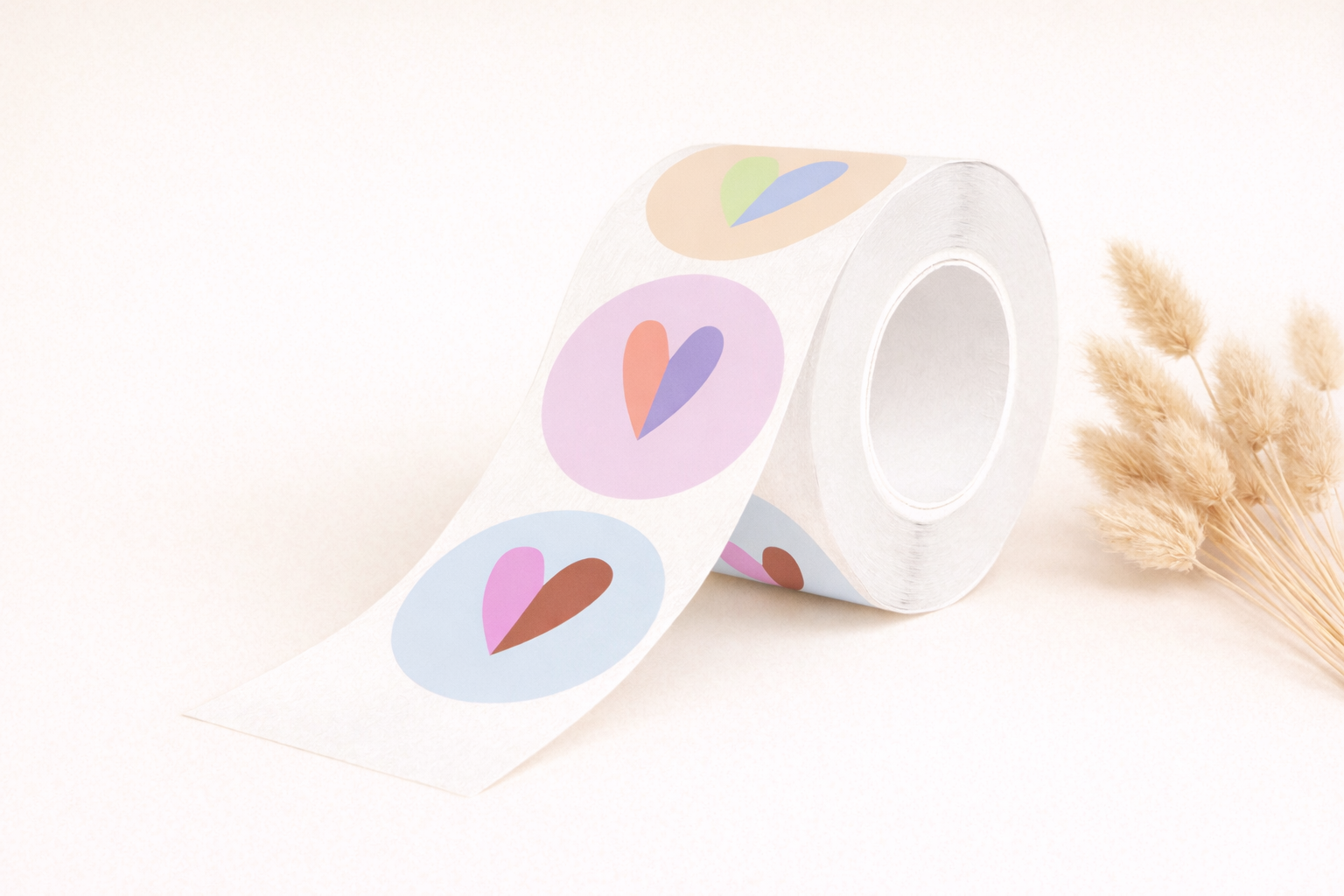 Sticker  • Herzchen gemischt •  10 Stk