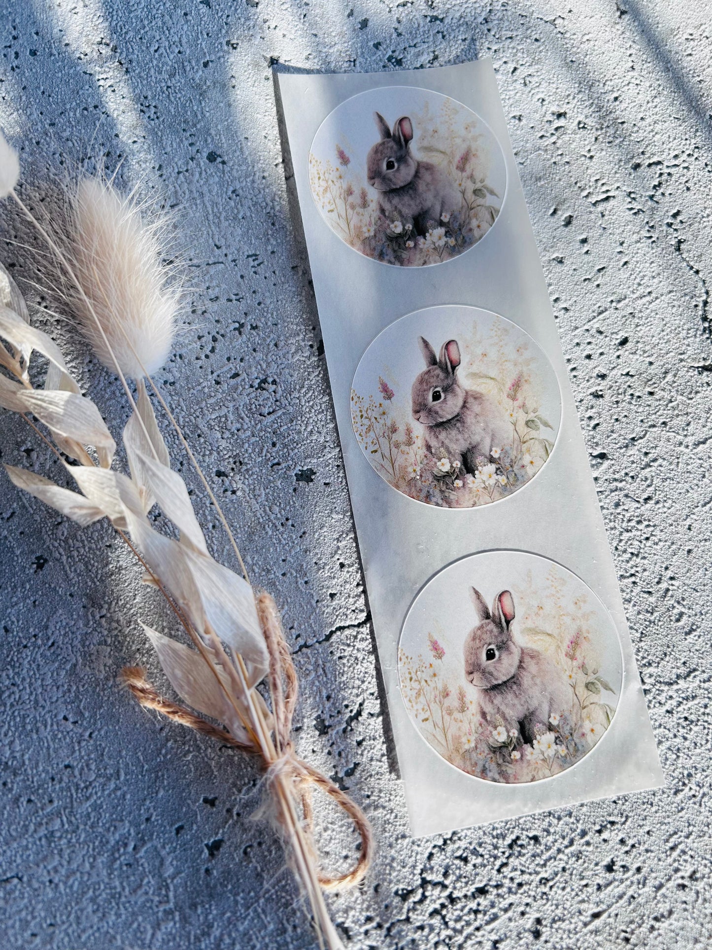 Sticker Aquarell Hase 10 Stk.