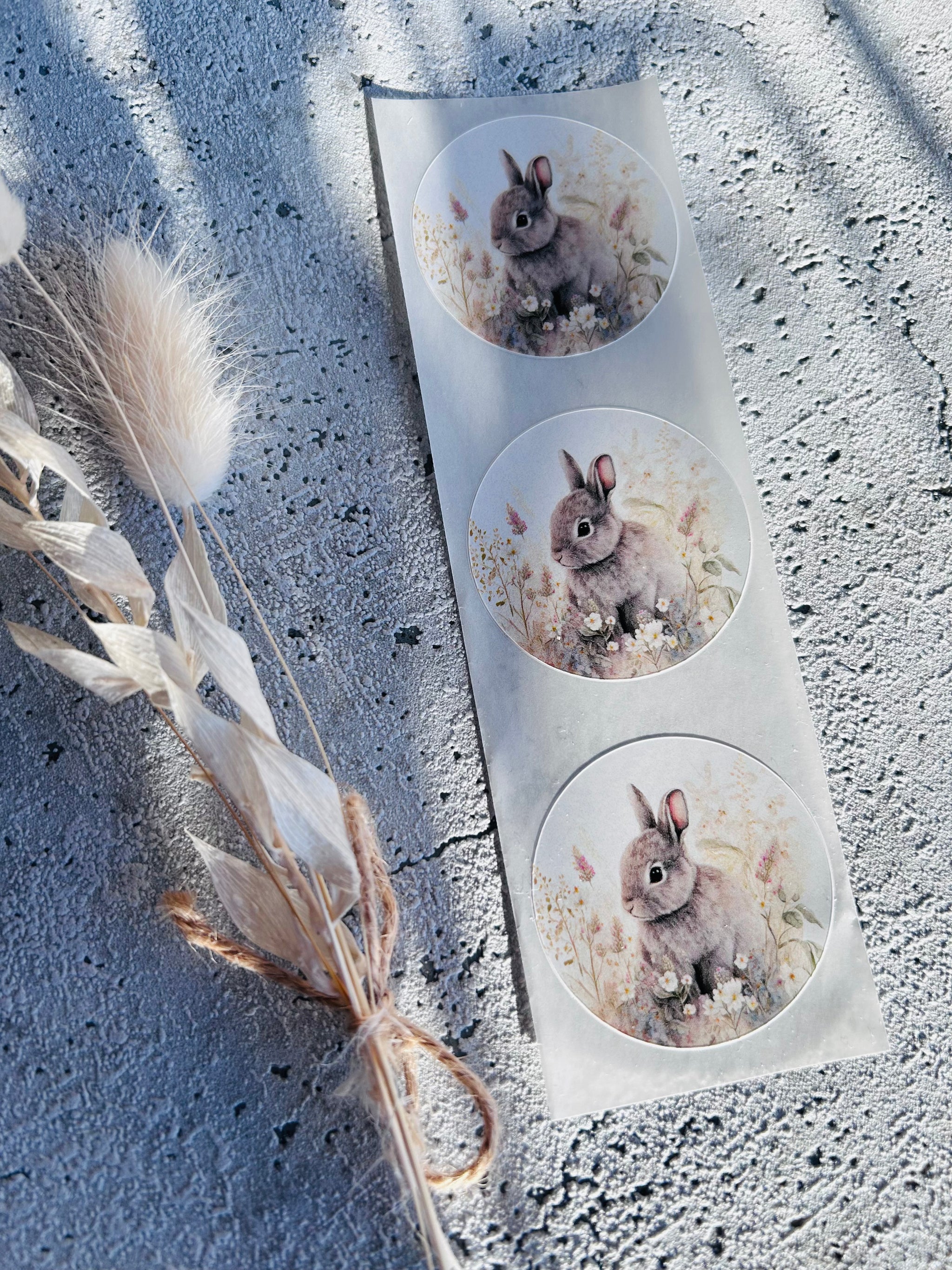 Sticker Aquarell Hase 10 Stk.