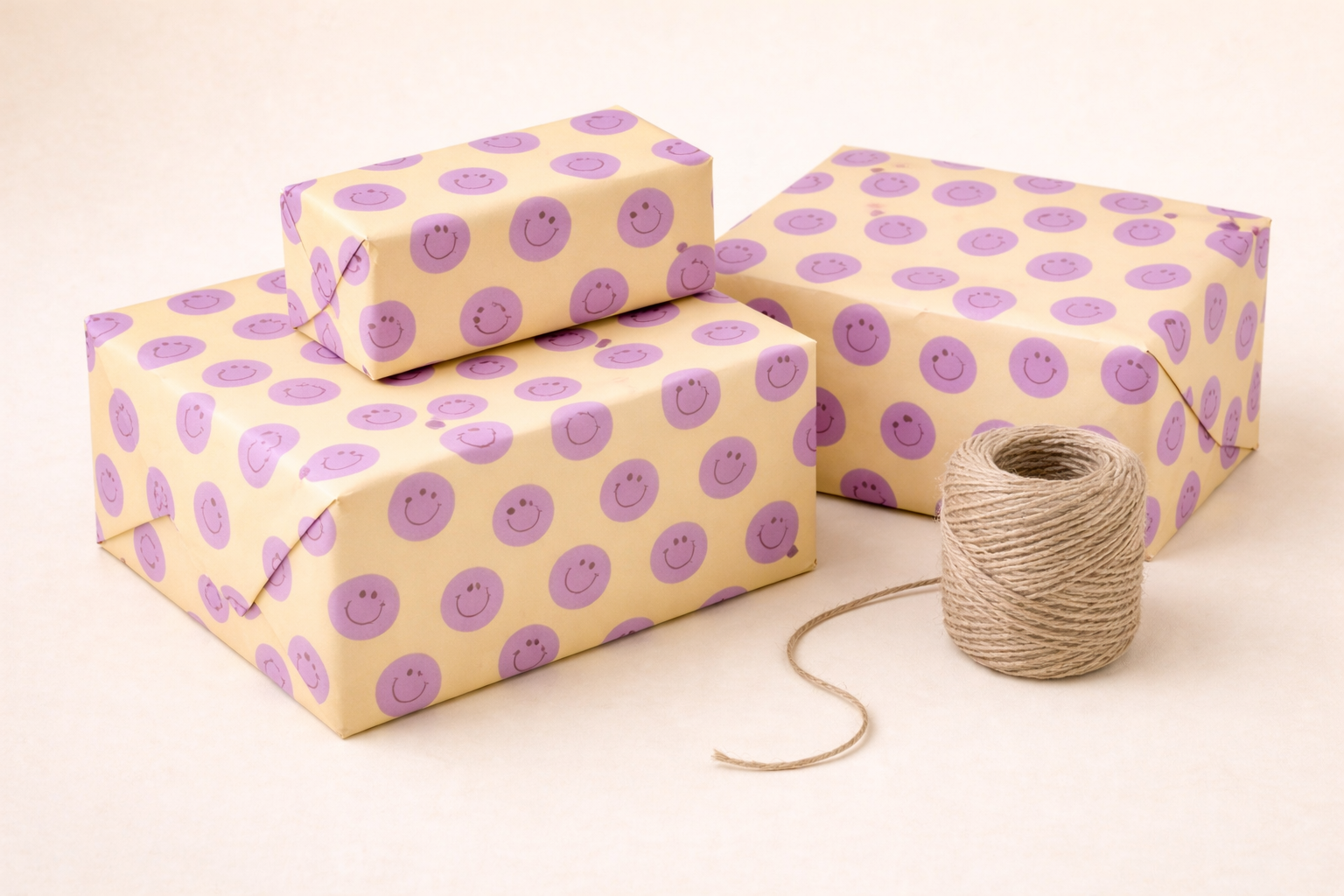 Seidenpapier SMILEYS orange Design