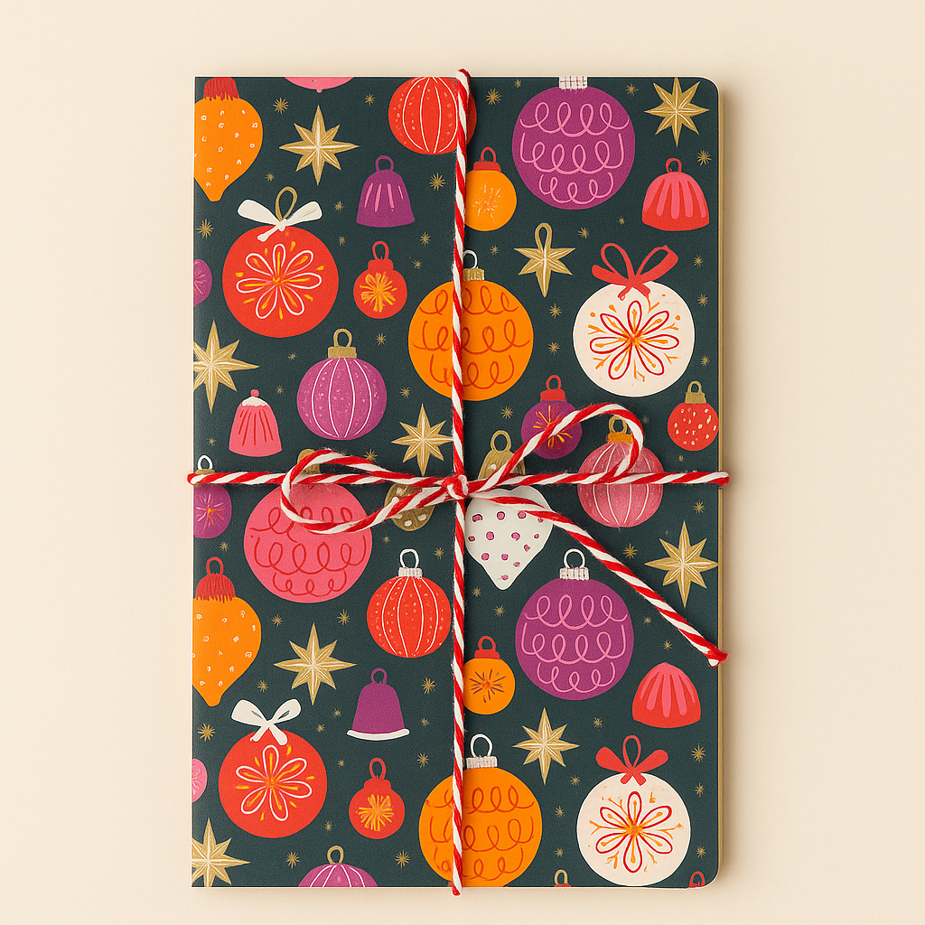Papier Taschen  • Christmas Kugeln •10 Stk