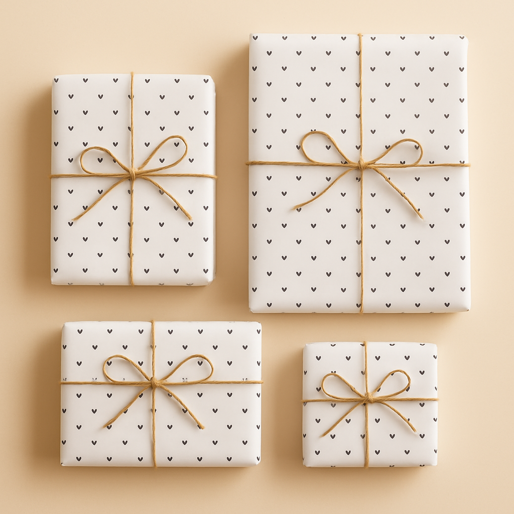 Seidenpapier mit Confetti