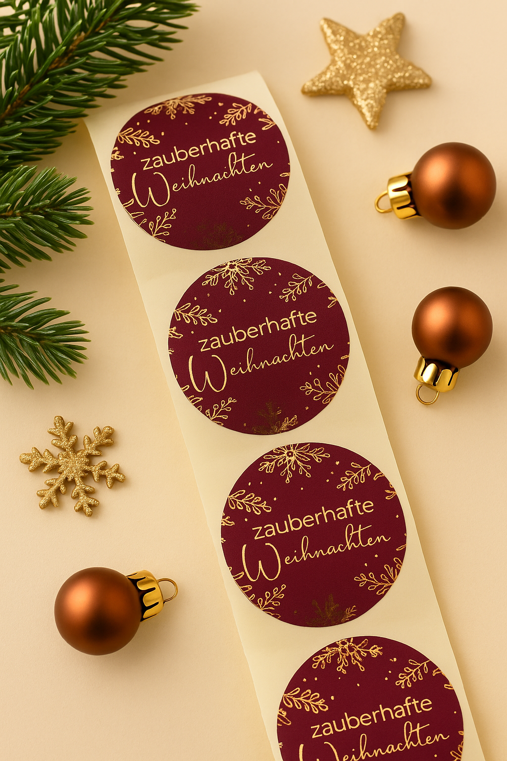 Sticker • Zauberhafte Weihnachten • Eigenproduktion 10 Stk