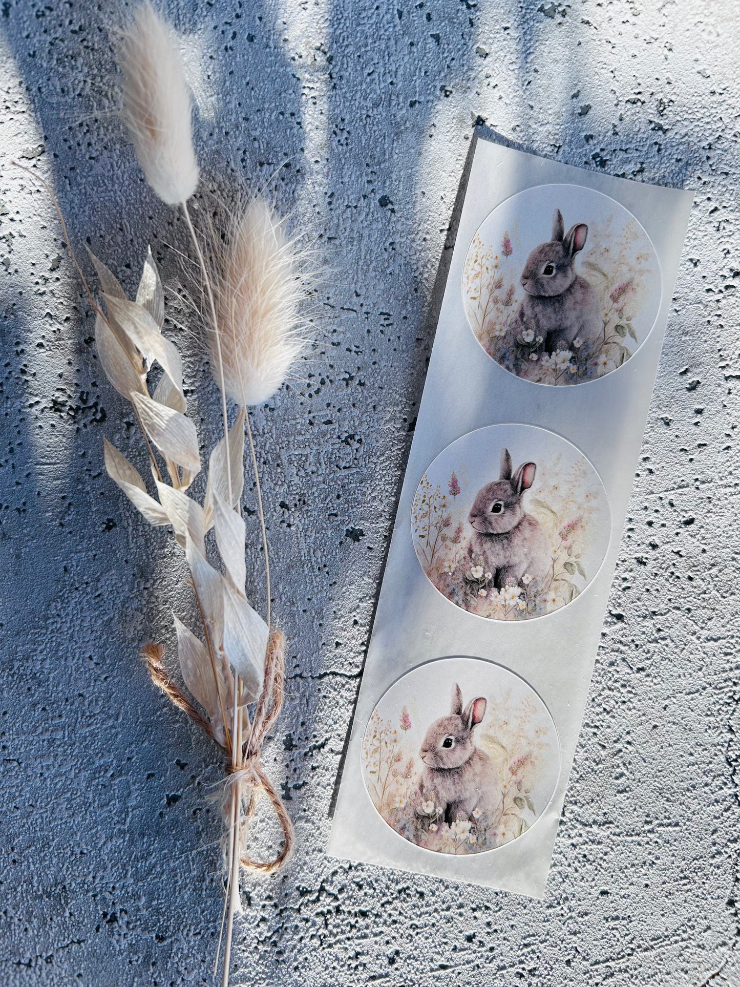 Sticker Aquarell Hase 10 Stk.