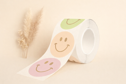 Sticker  •SMILEYS gemischt •  10 Stk