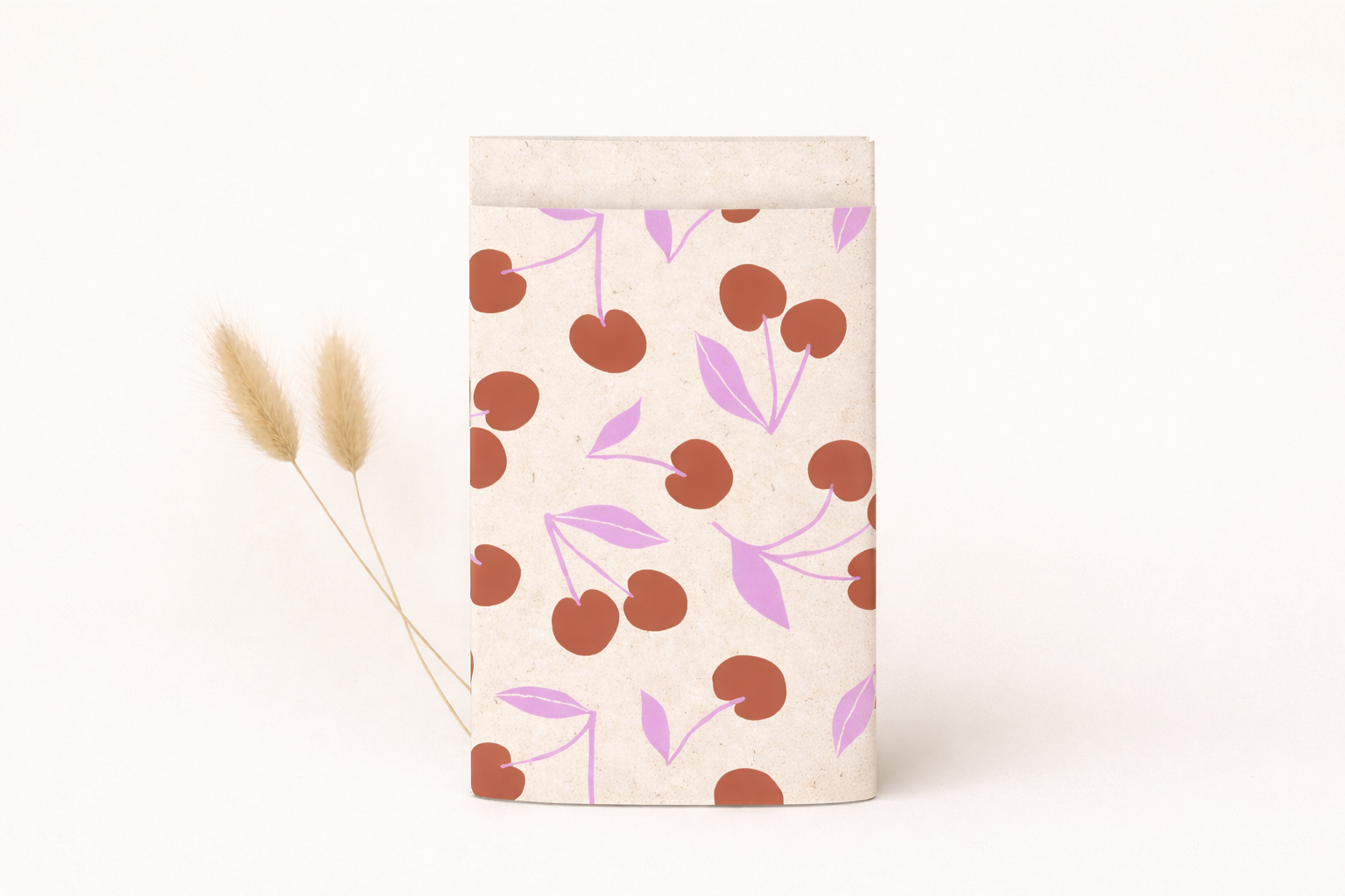 Papier Taschen  • Kirsche Kraftpapier •10 Stk