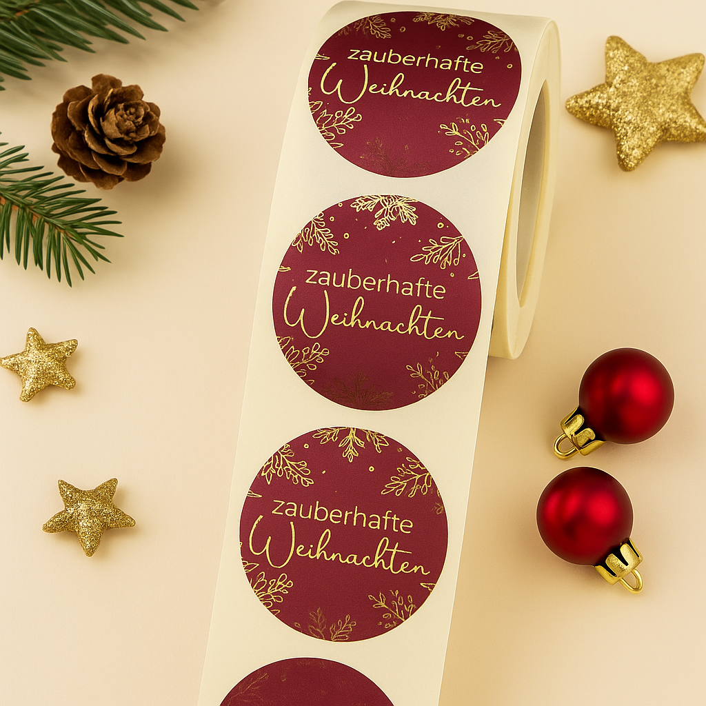 Sticker • Zauberhafte Weihnachten • Eigenproduktion 10 Stk