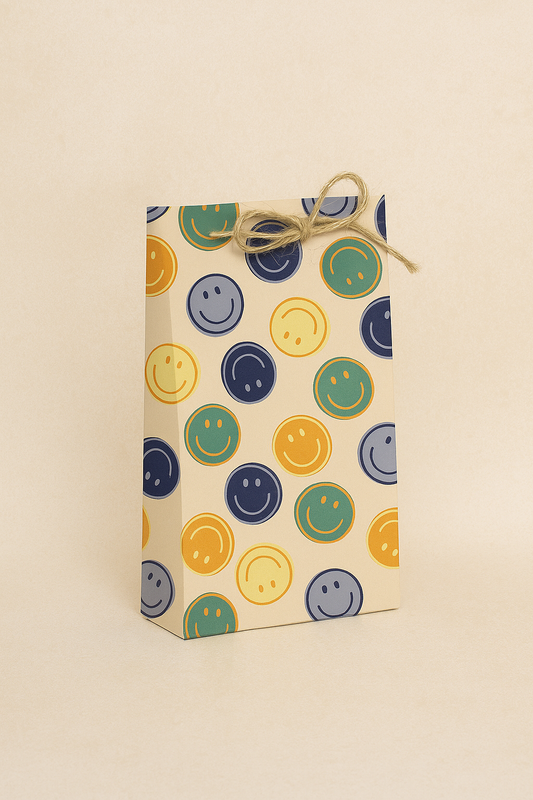 Blockbodenbeutel Konfetti