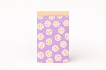 Papier Taschen  • Smiley pink •10 Stk