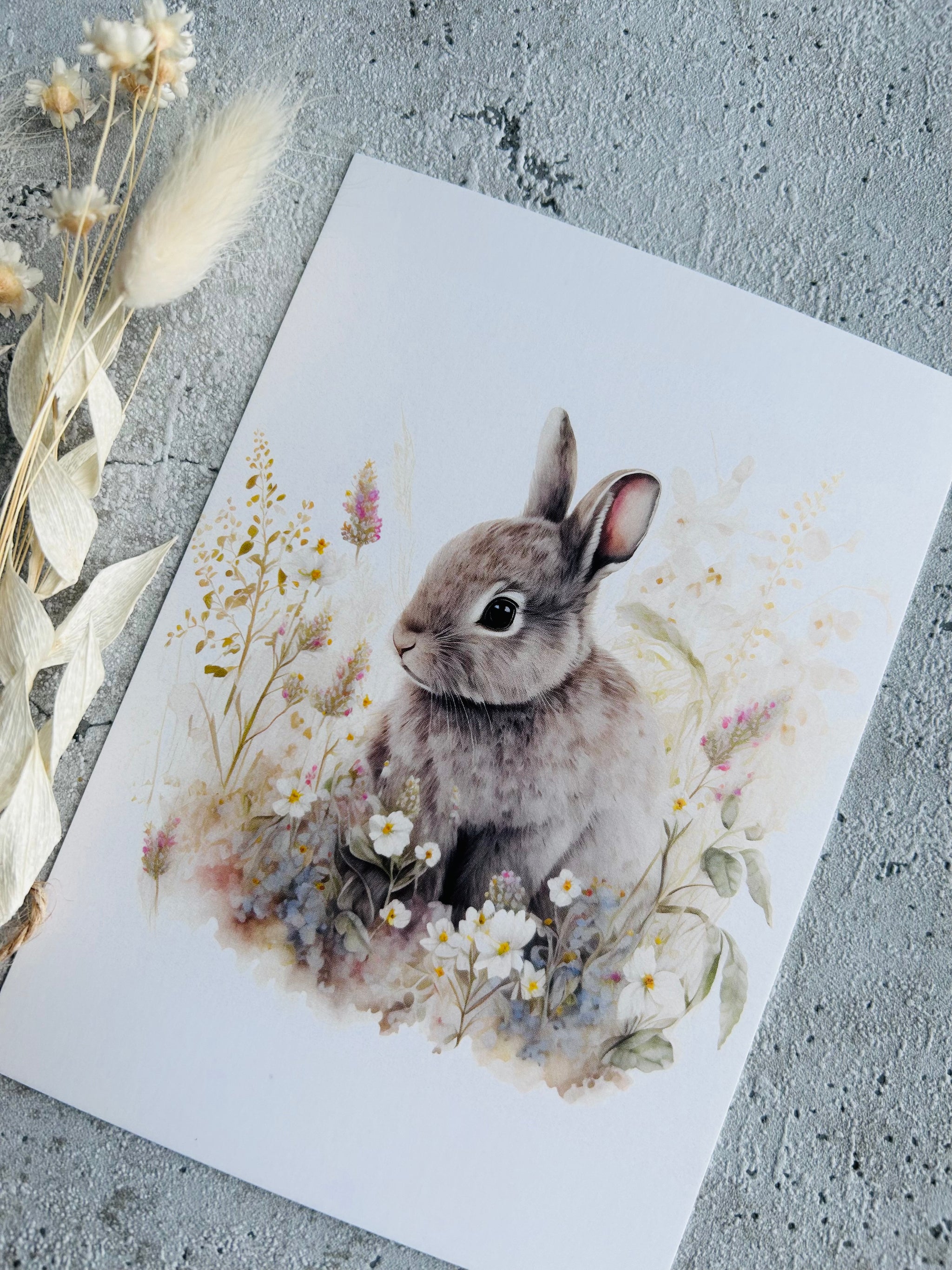Osterkarte  • BOHO Ostern • Aquarell