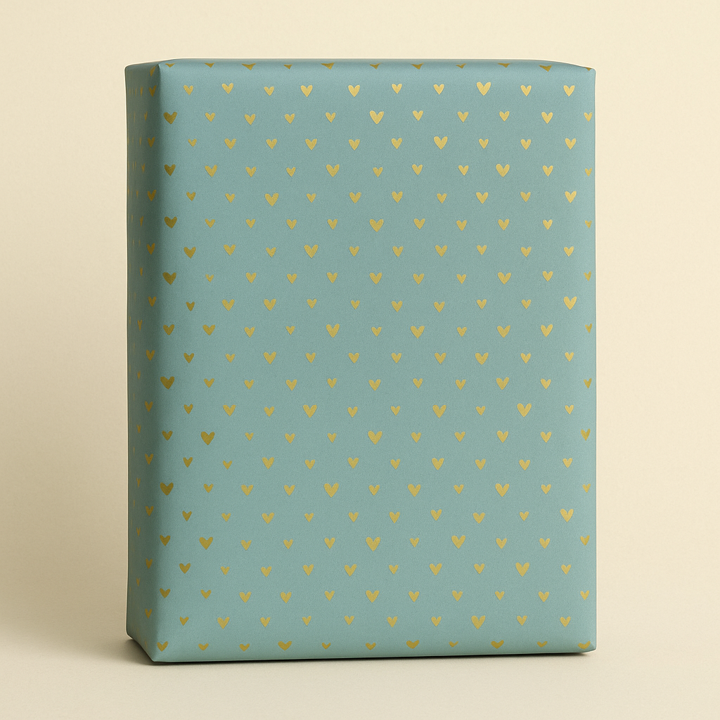 Seidenpapier •ice blue• Herzchen