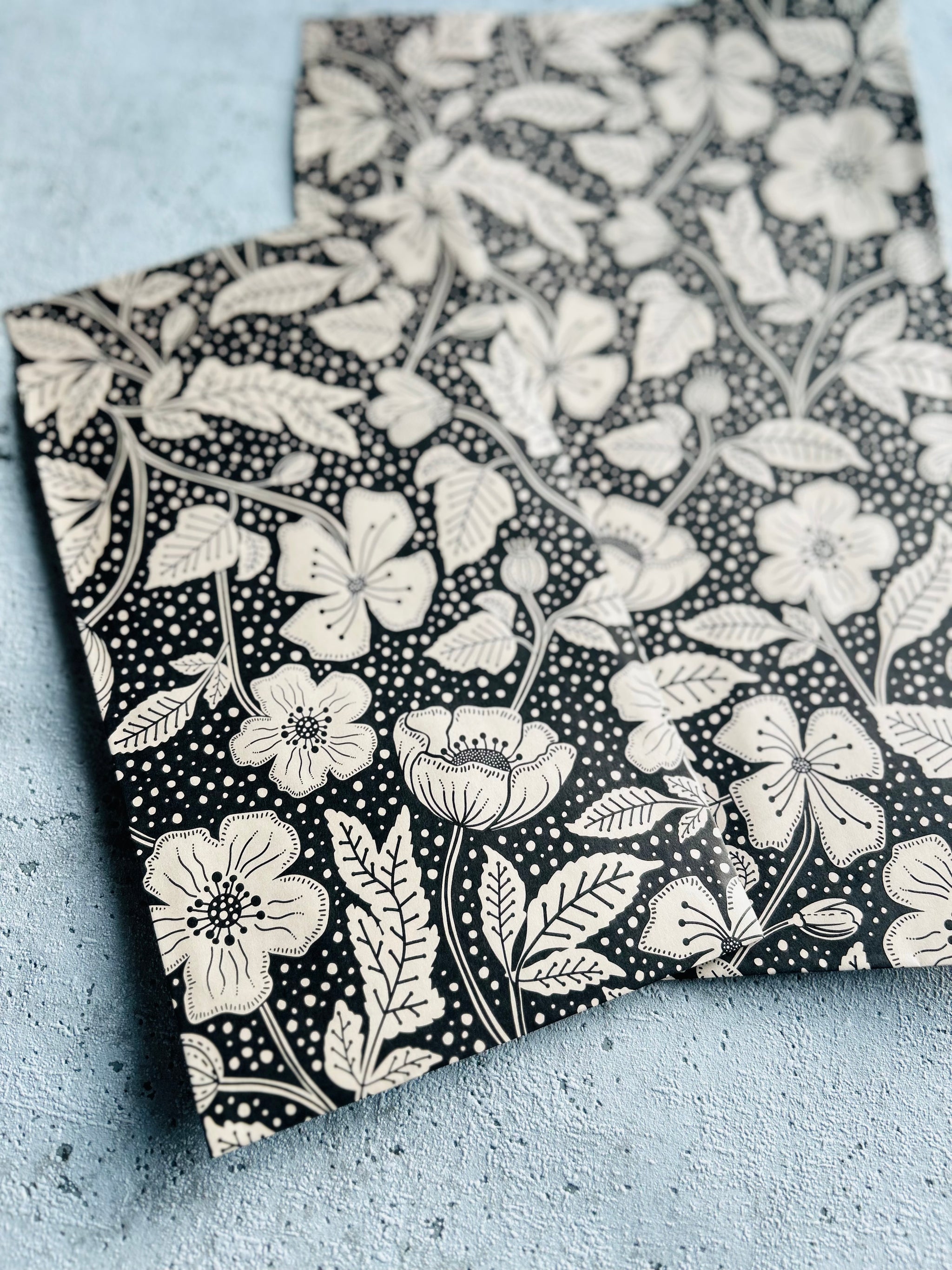 Papier Taschen  • Frühling Blumen •10 Stk