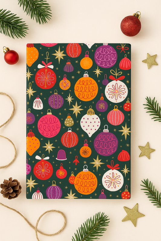 Papier Taschen  • Christmas Kugeln •10 Stk
