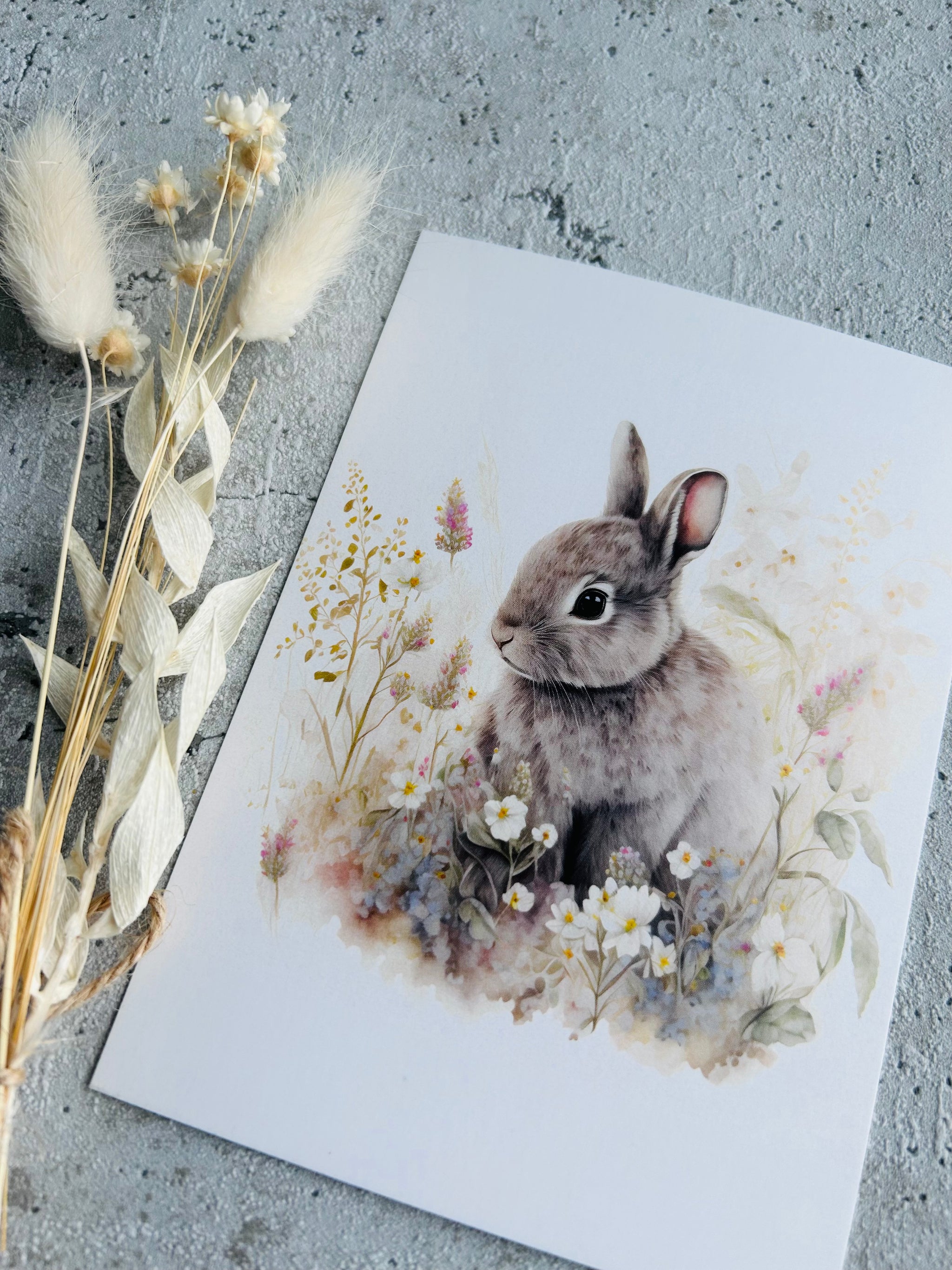 Osterkarte  • BOHO Ostern • Aquarell