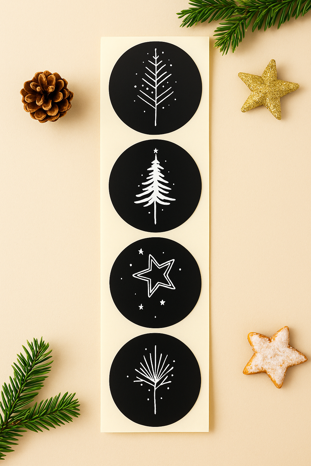 Sticker • Weihnachten gemischt • Eigenproduktion 10 Stk