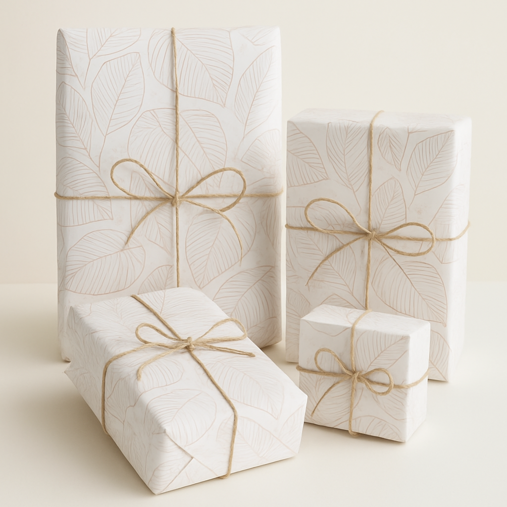 Seidenpapier •Blätter rosa•