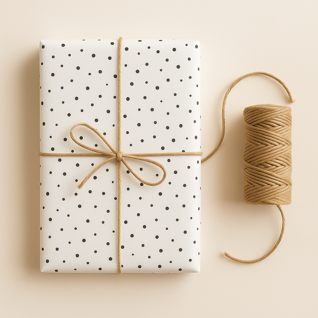 Seidenpapier mit Confetti