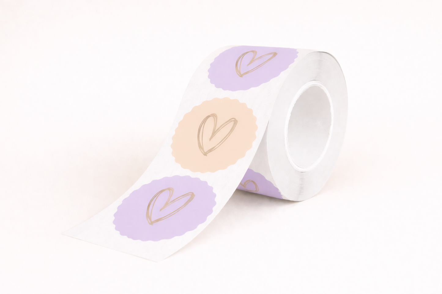 Sticker  • Herzchen gemischt •  10 Stk