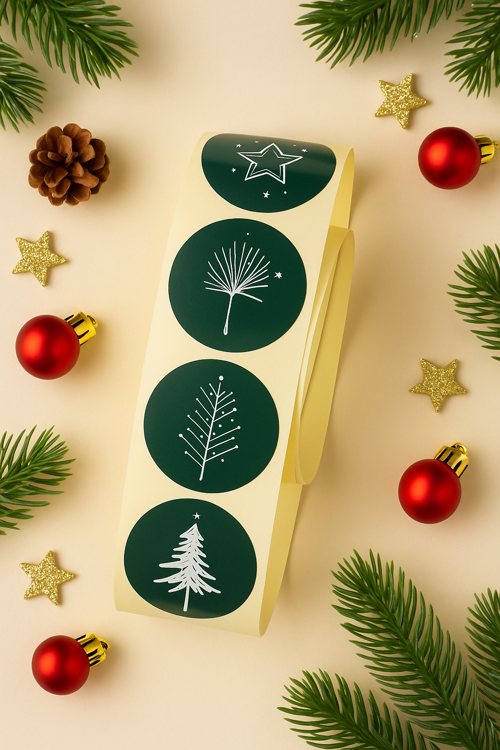 Sticker • Weihnachten gemischt • Eigenproduktion 10 Stk