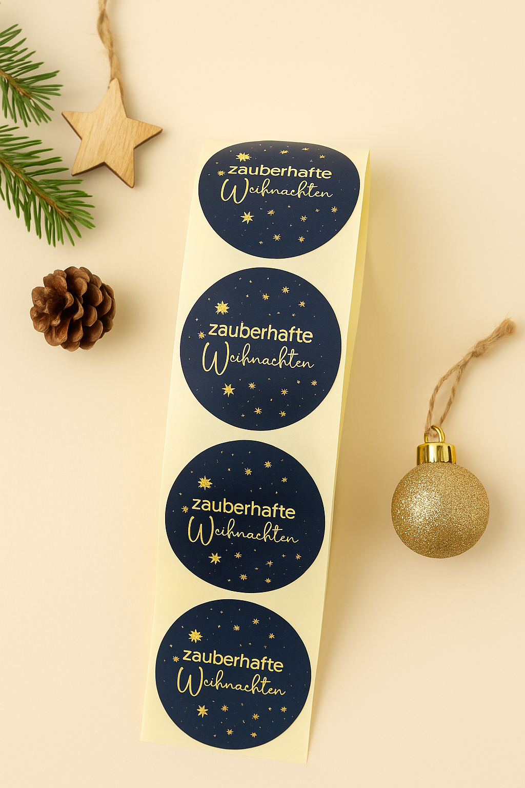 Sticker • wundervolle Weihnachten • Eigenproduktion 10 Stk