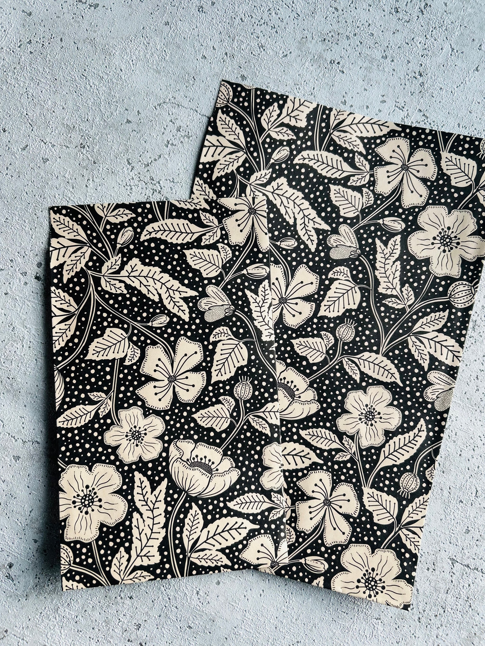Papier Taschen  • Frühling Blumen •10 Stk