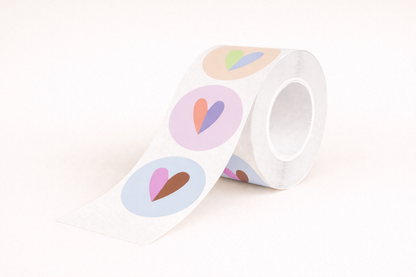 Sticker  • Herzchen gemischt •  10 Stk