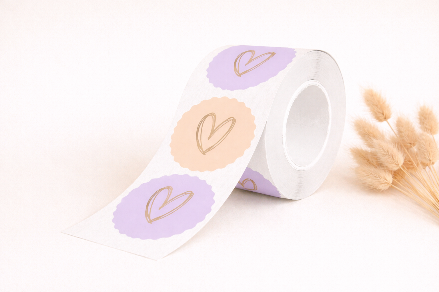 Sticker  • Herzchen gemischt •  10 Stk