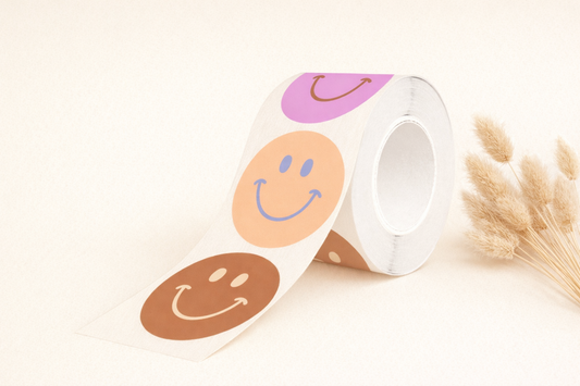 Sticker  •SMILEYS gemischt •  10 Stk