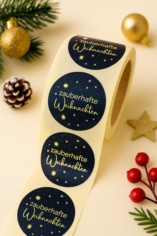Sticker • wundervolle Weihnachten • Eigenproduktion 10 Stk