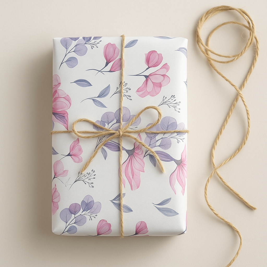 Seidenpapier •Aquarell Flowers • Eigenproduktion