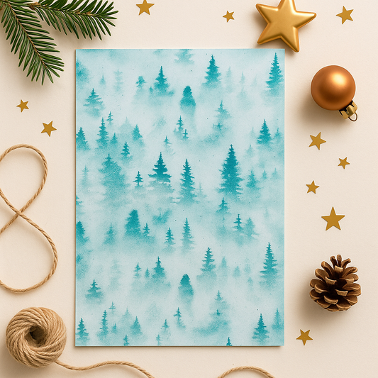 Papier Taschen  •Tannenbaum • 10 Stk grün