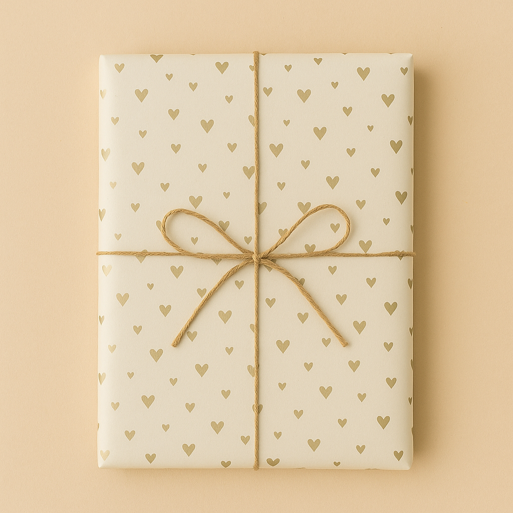 Seidenpapier Herzchen Nude