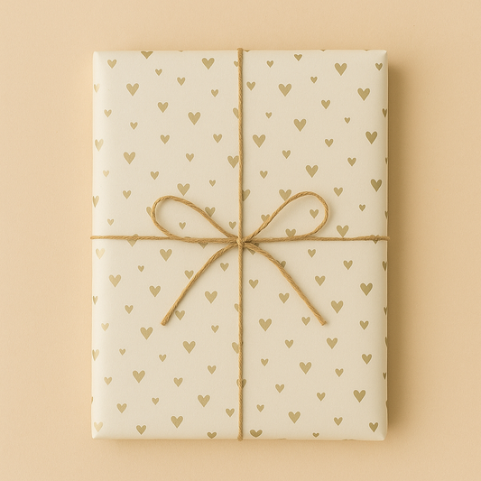 Seidenpapier Herzchen Nude