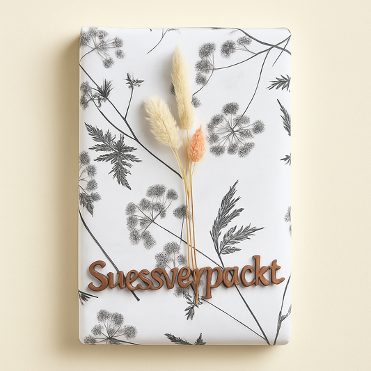 Seidenpapier •Black Flowers•