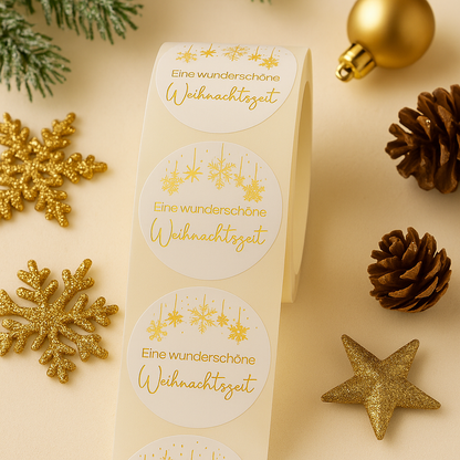 Sticker • wunderschöne Weihnachten• Eigenproduktion 10 Stk