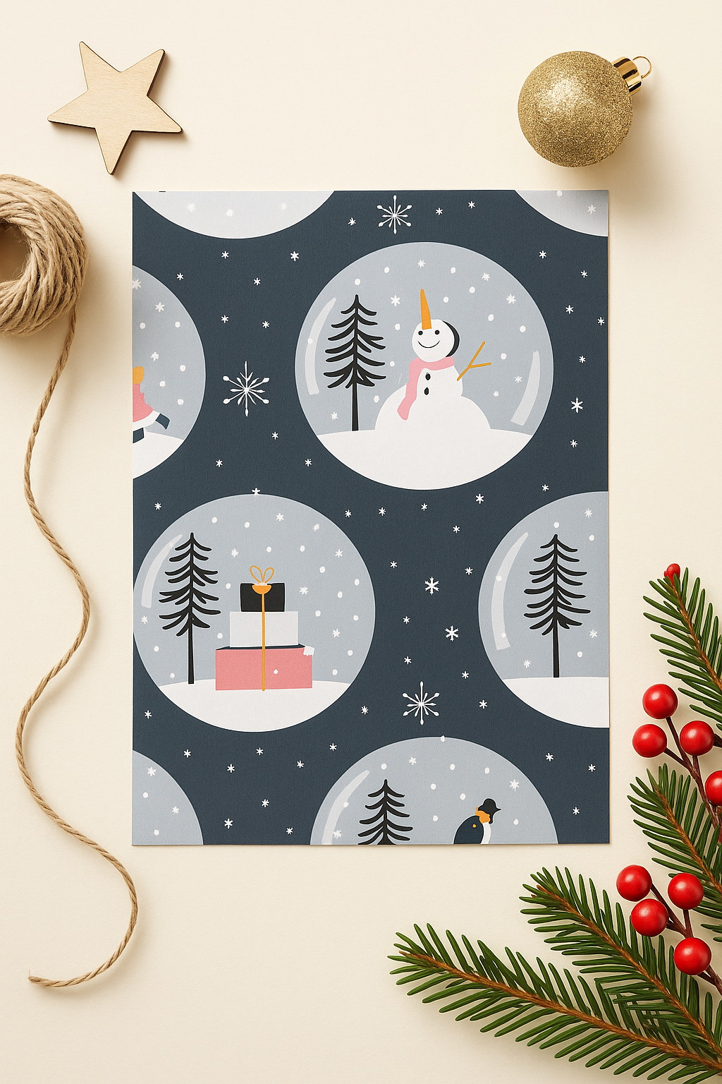 Papier Taschen  •winterwonderland• 10 Stk
