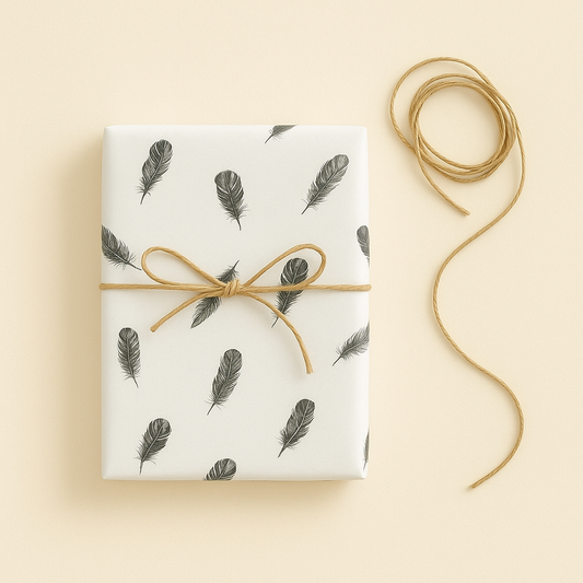 Seidenpapier •Feder•