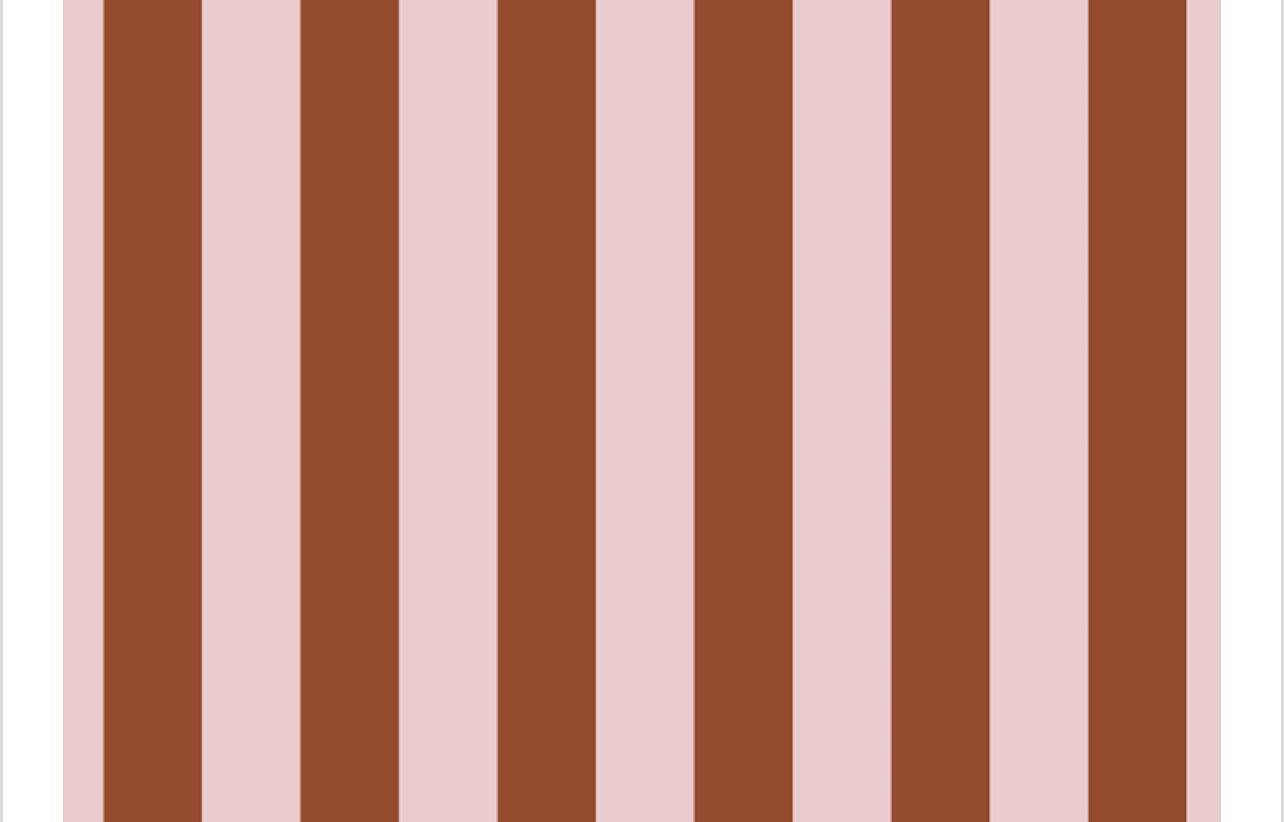 Seidenpapier Stripes brown rosa Design