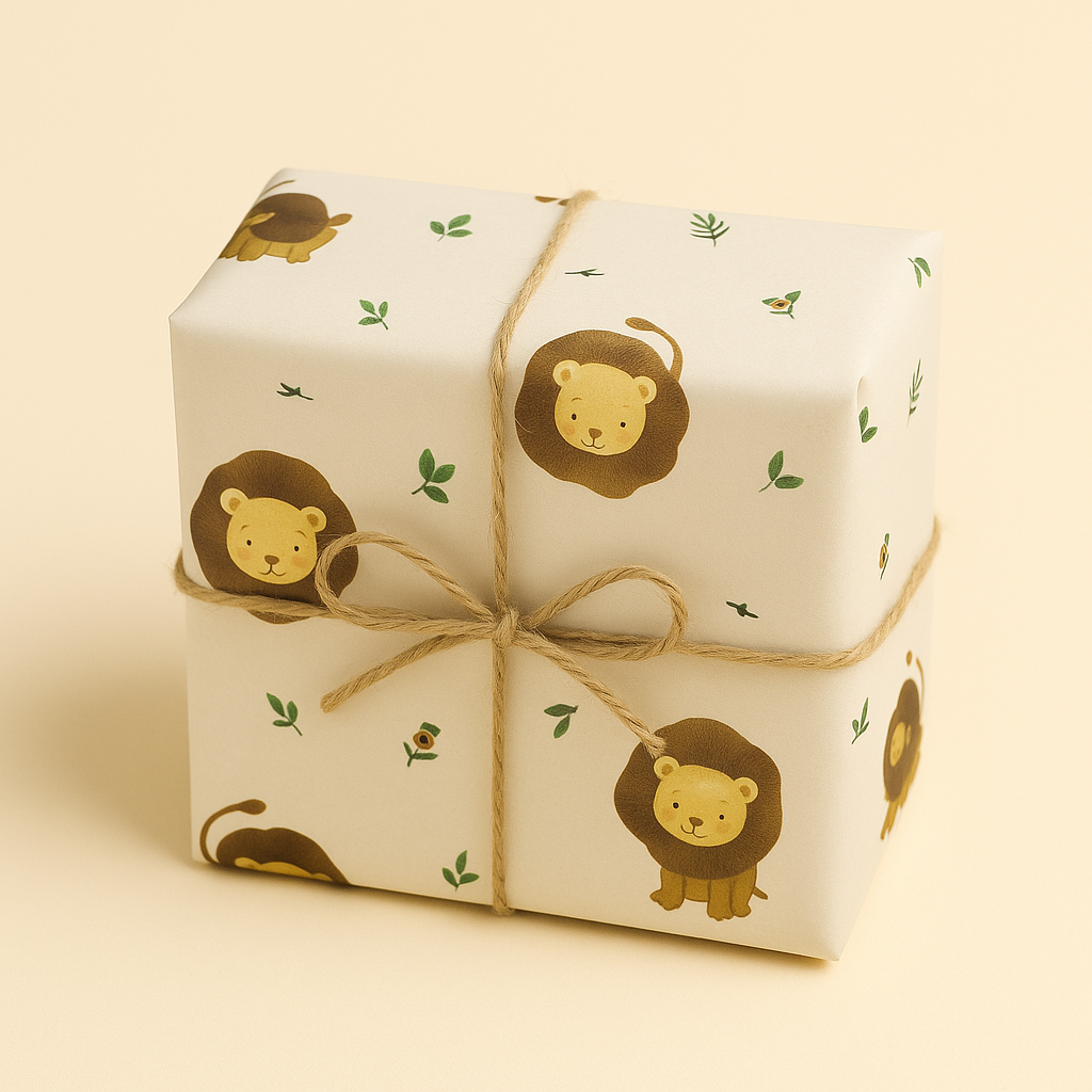 Seidenpapier •Löwe • Eigenproduktion 10 Blatt