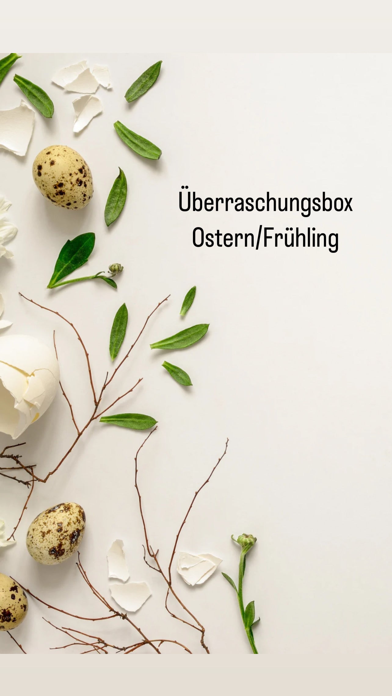 Überraschungsbox Ostern/ Frühling
