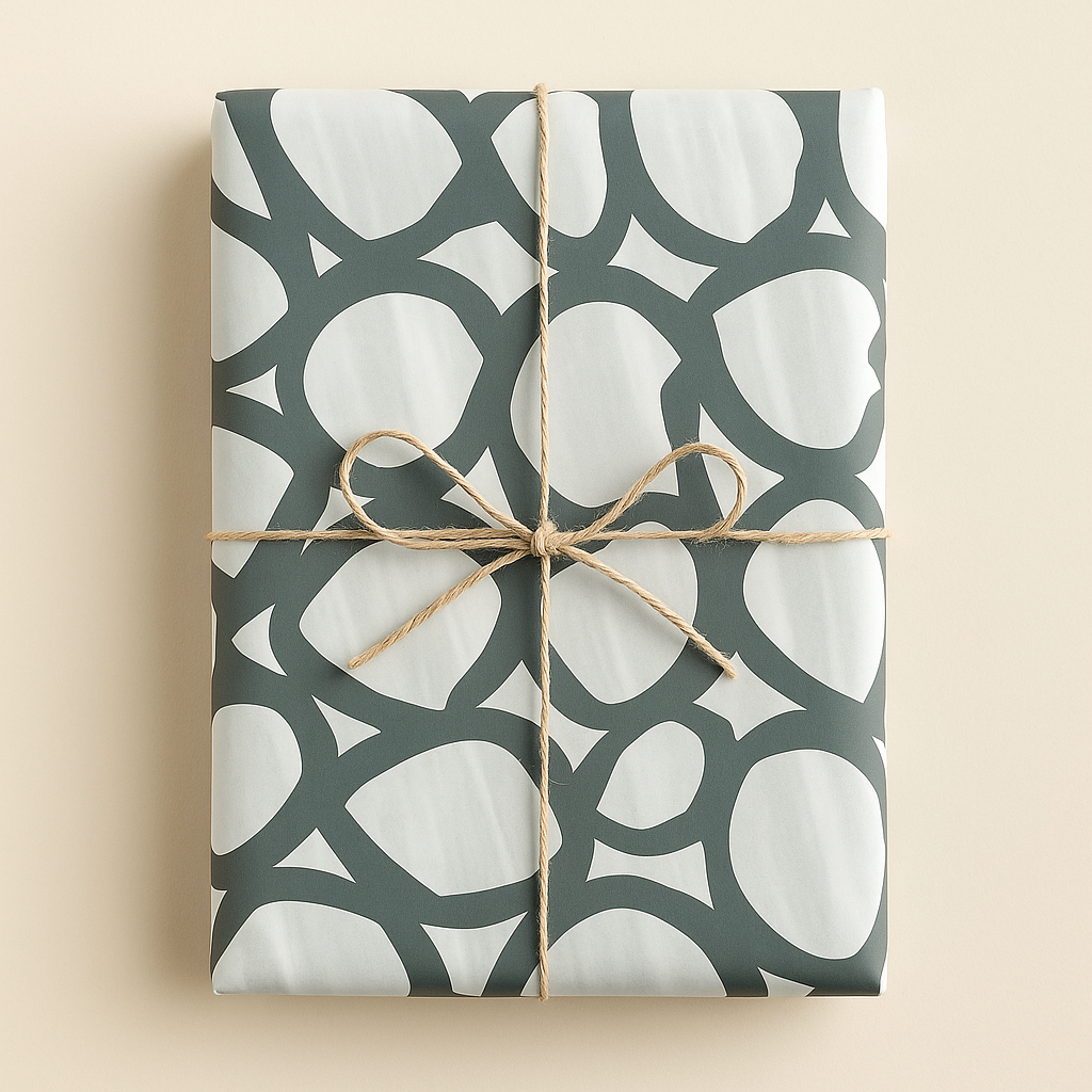 Seidenpapier • black flowers•